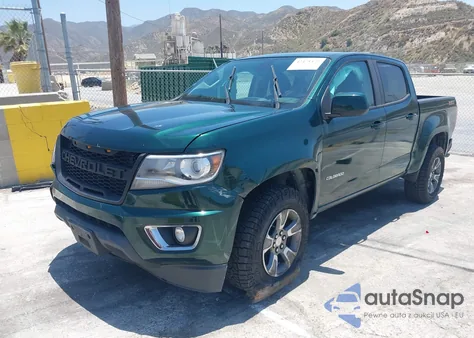 2016 Chevrolet Colorado Z71 from USA, damaged, VIN 1GCGSDE36G1107125